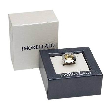 MORELLATO-GENUINE DIAMOND ROTATING RING-sz7.5
